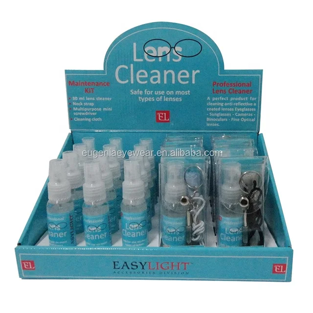 Набор для очистки объектива с демонстрационной