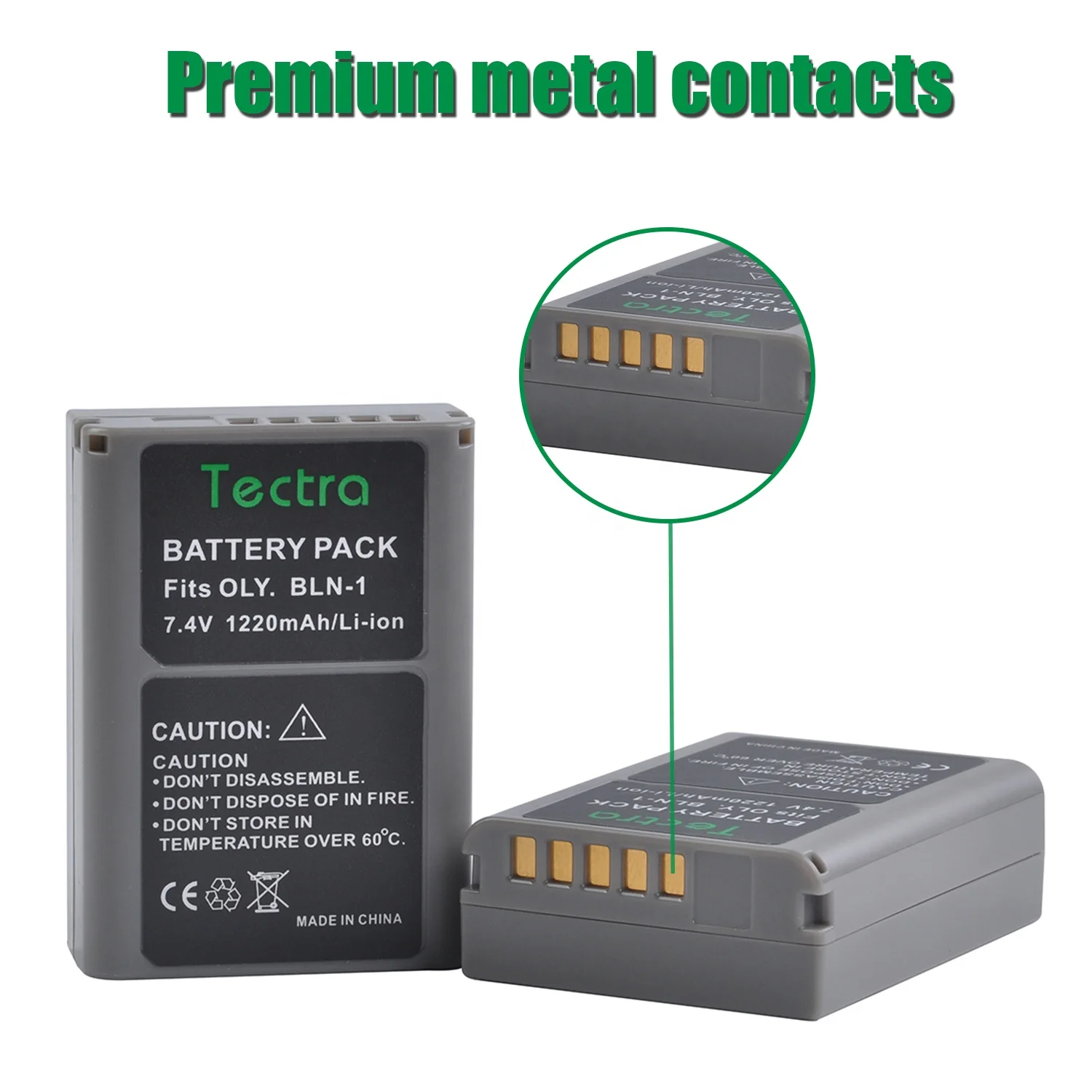 BLN-1 PS-BLN1 BLN1 Camera Battery for Olympus OM-D E-M5, E-M5 II, E-M1, E-P5