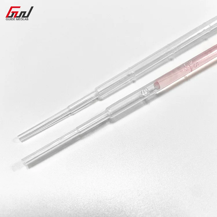 1ml 3ml 5ml Laboratory Medical Use Disposable PP Plastic Pipette Sterile Pasteur Pipettes