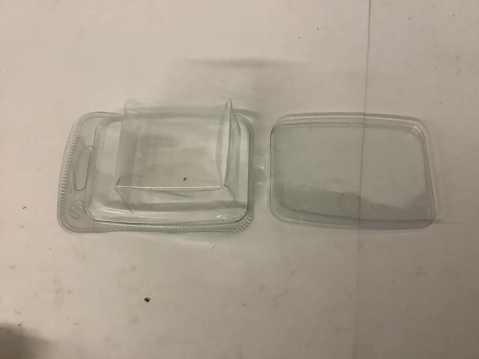 Custom Clear  Plastic Hanger Clamshell Double Blister Packaging Box
