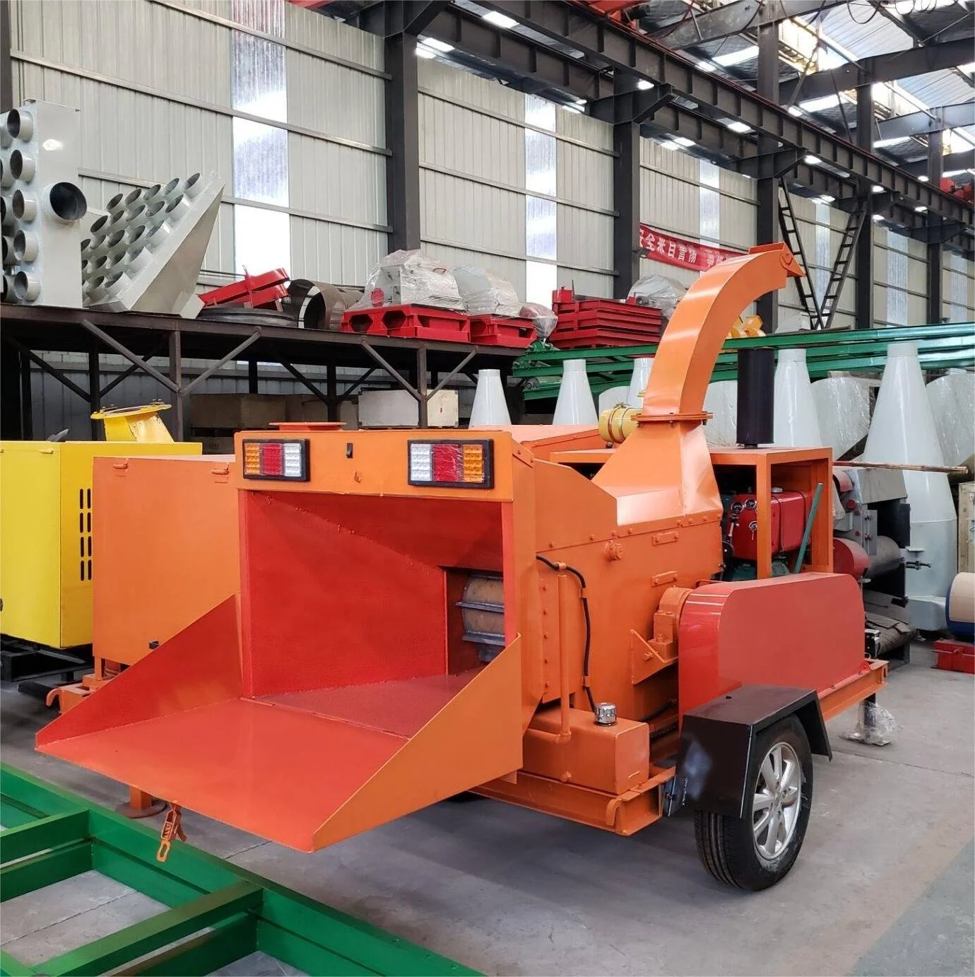 Forest Garden Tree Wood Chipper Shredder Multifunction Grass Chopper Wood Chipper Wood Chipper Shredder Machine