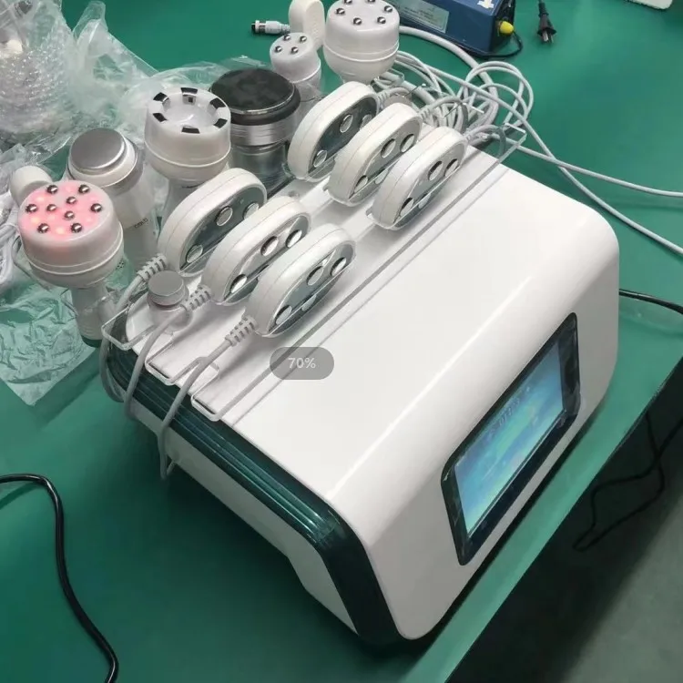 New Arrival Vacuum Cavitation 8 in 1 Slimming Machine 40K Cavitation Ultrasonic Weight Loss Beauty Machine