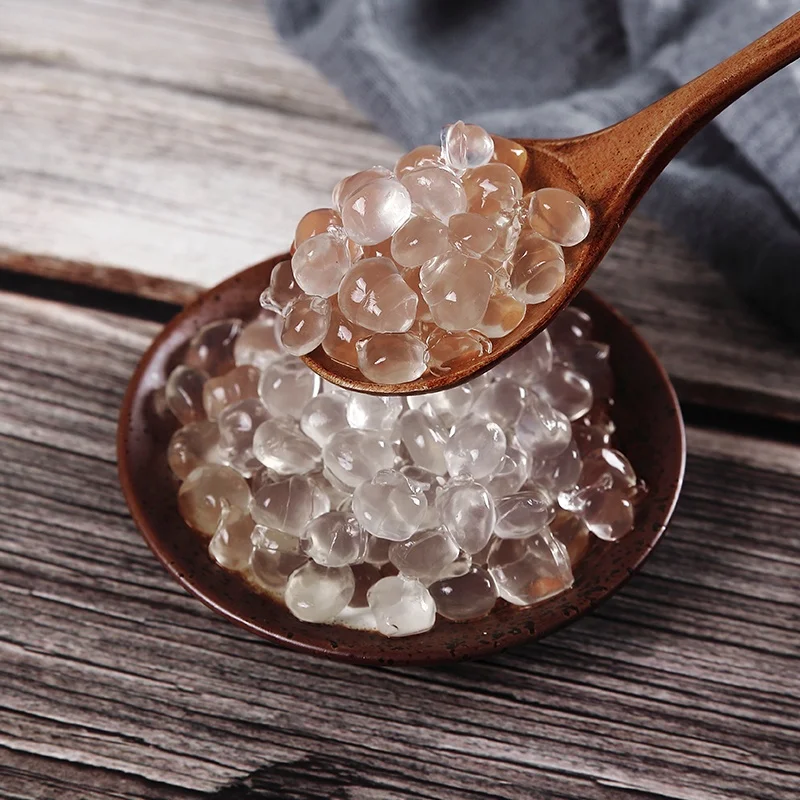 1kg Wholesale Kanten Agar Jelly Boba Collagen Crystal Boba - Chinese Bubble Tea Supplier