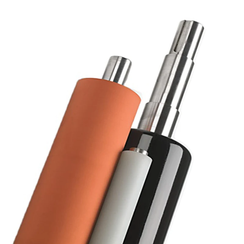 PU wheel roller factory Custom Flexo Printing Ceramic Laser Engraving Roller rubber roller wheel pulley high quality