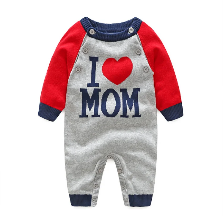 Свитер с узором love family комбинезоны для