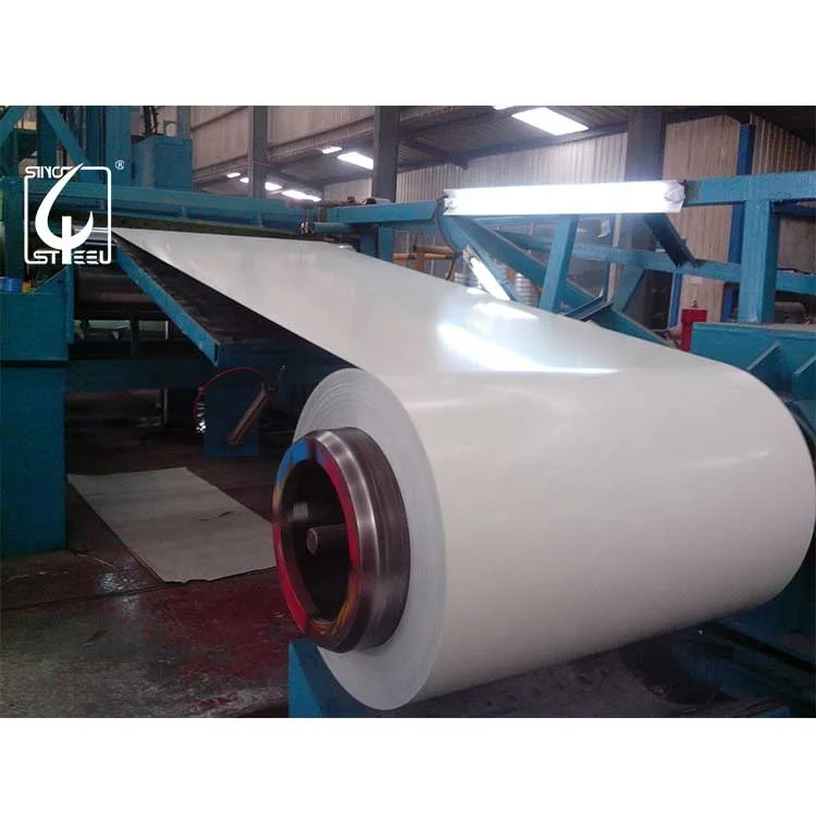 RAL9016 0.50*1000MM Prepainted Galvanized Steel Sheet In Coil Color Coils PPGI