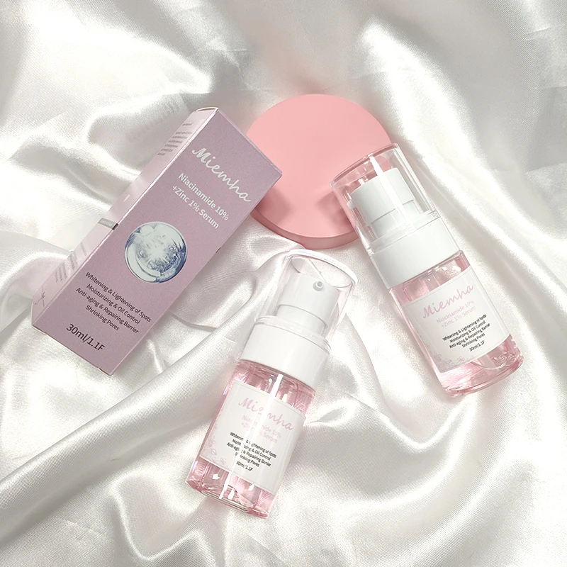10% Niacinamide Facial Lightening Dark Spot Removal Skin Serum Moisturizing Oil Control Niacinamide Whitening Face Serum