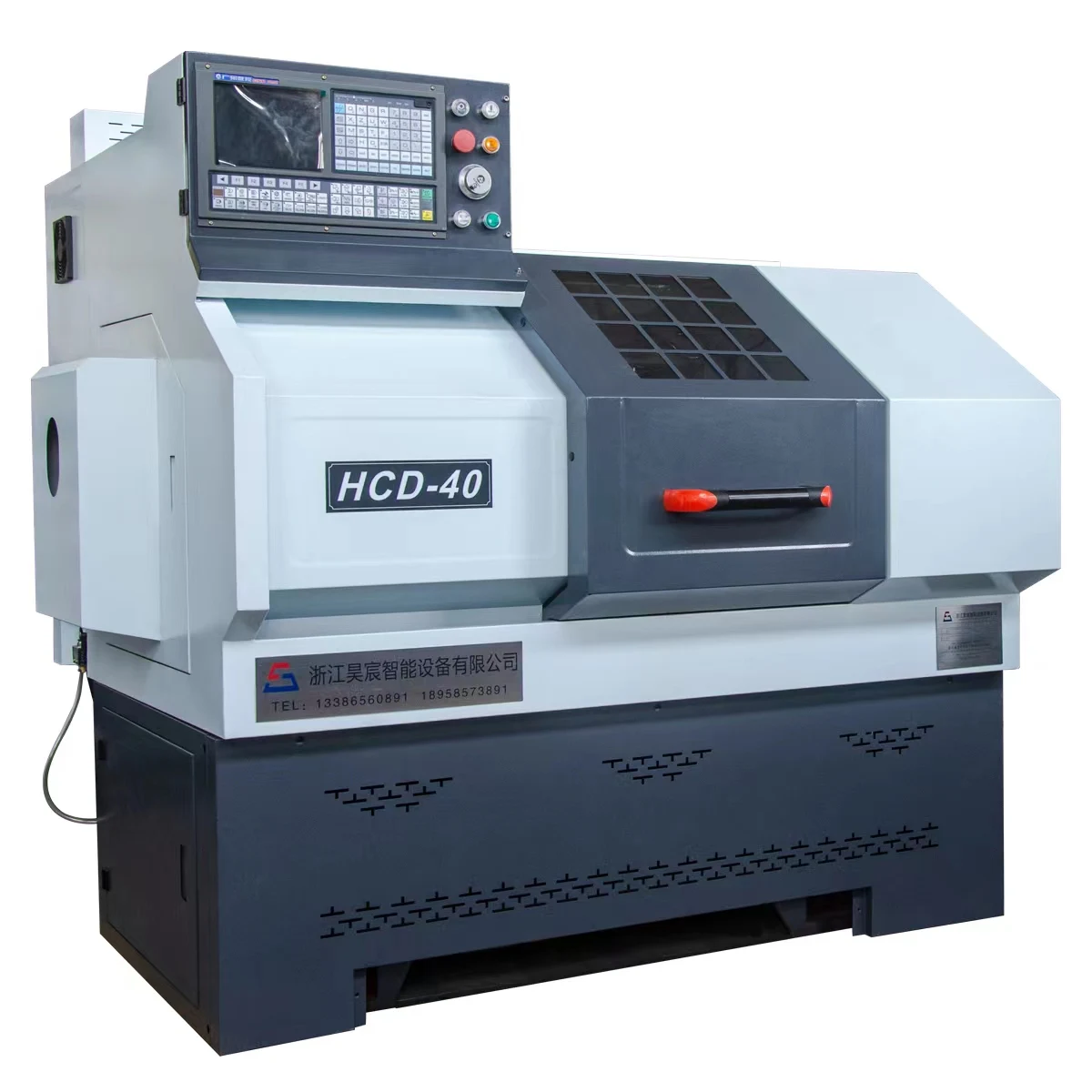 HCD-40 cnc milling drilling combo lathe machine cnc lathe turning center Y axis with live tool