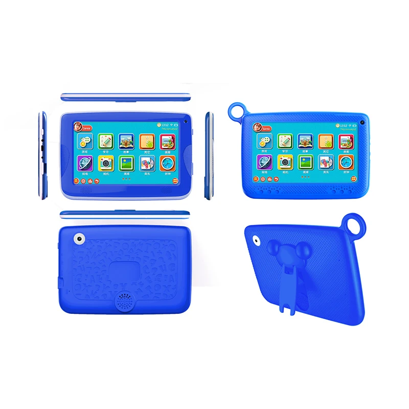 Atouch New Arrival tablet pc 7 inch kids tablet pc With Silicone Case Mount 512MB +8G storage android tablet for education