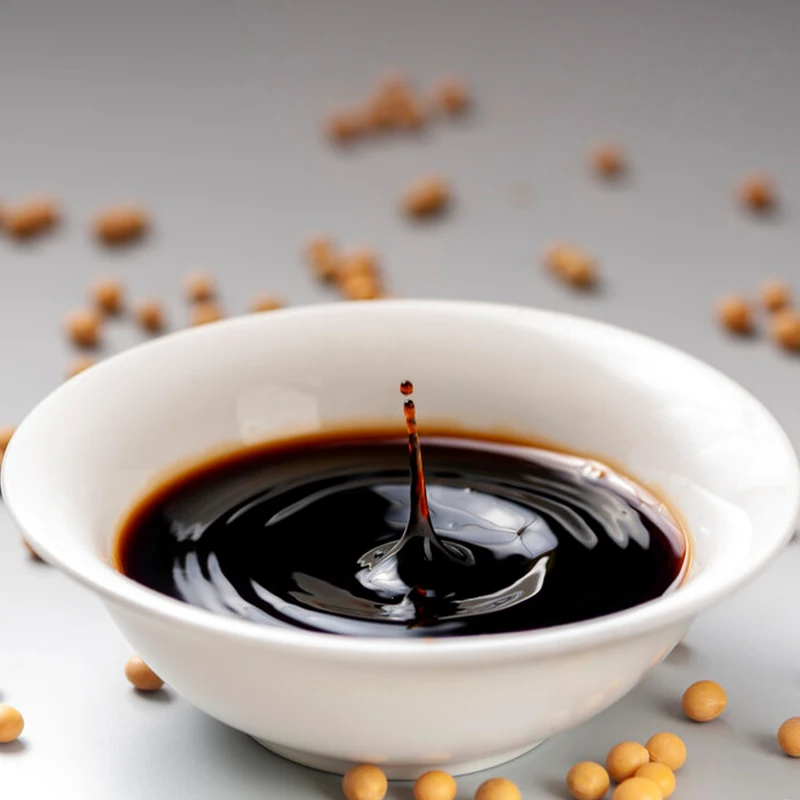 Wholesaler Chinese Seasoning Cooking Condiments GMO Free Light Black Soy Sauce Halal Certified