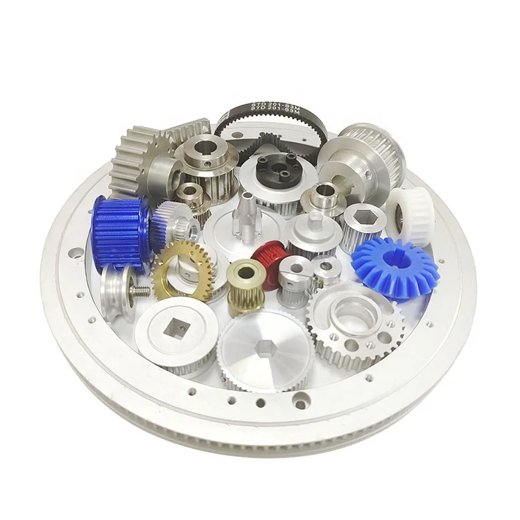 Best price Customize Synchronous pulley steel stainless steel timing belt pulley for textile machine