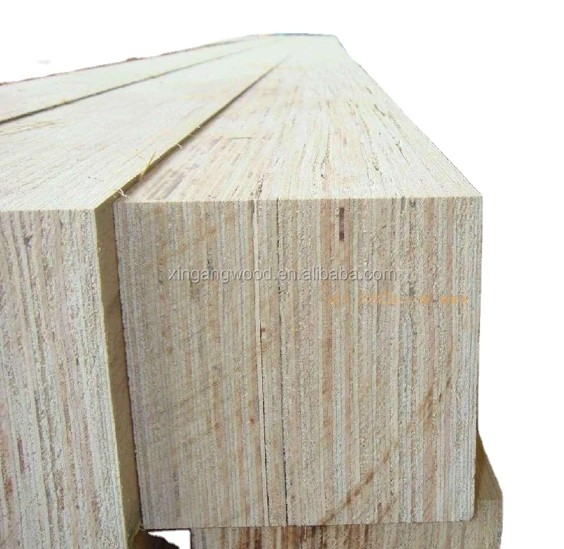 Hot sale LvL wood  pine lumber board for Building construction