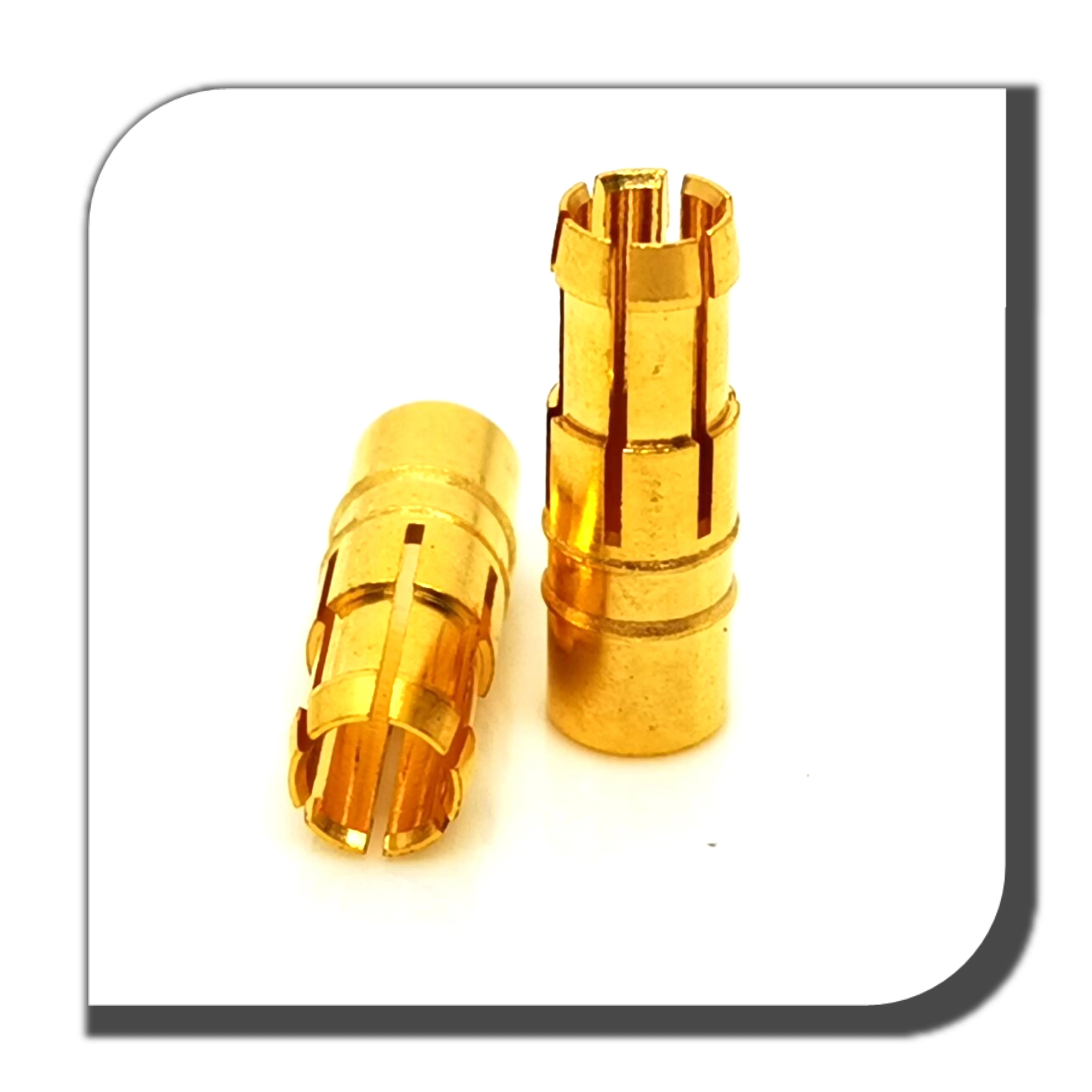 Connector N Type Male Crimp Nickel Plating Gold Captive Pin