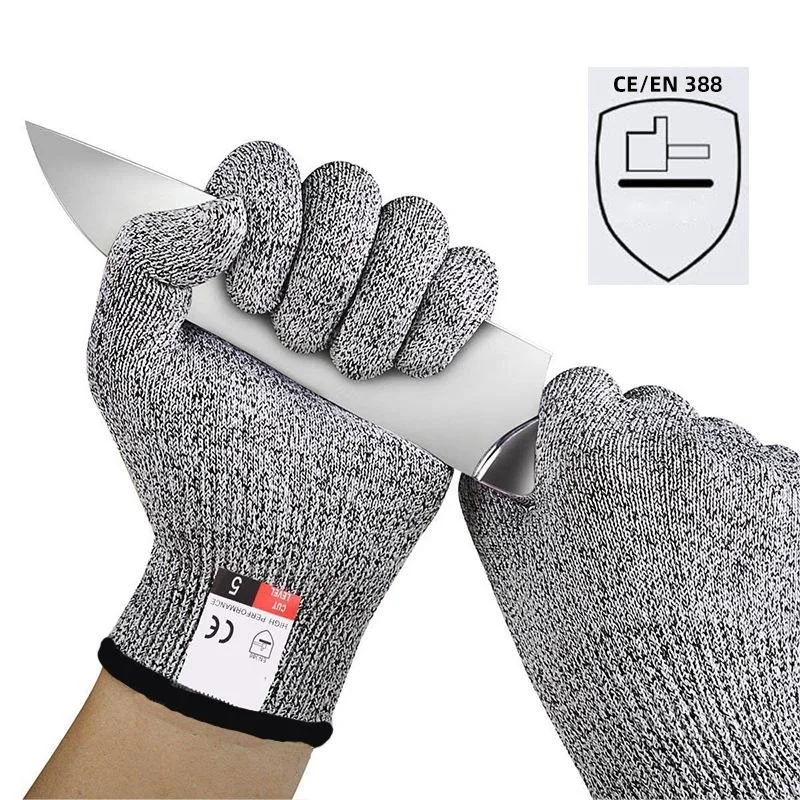 Red Edge PE Cut Resistant Gloves Upgrade Cut Resistant Cut Resistant Work Gloves Outdoor Gardening Thorns Stab-proof Gloves