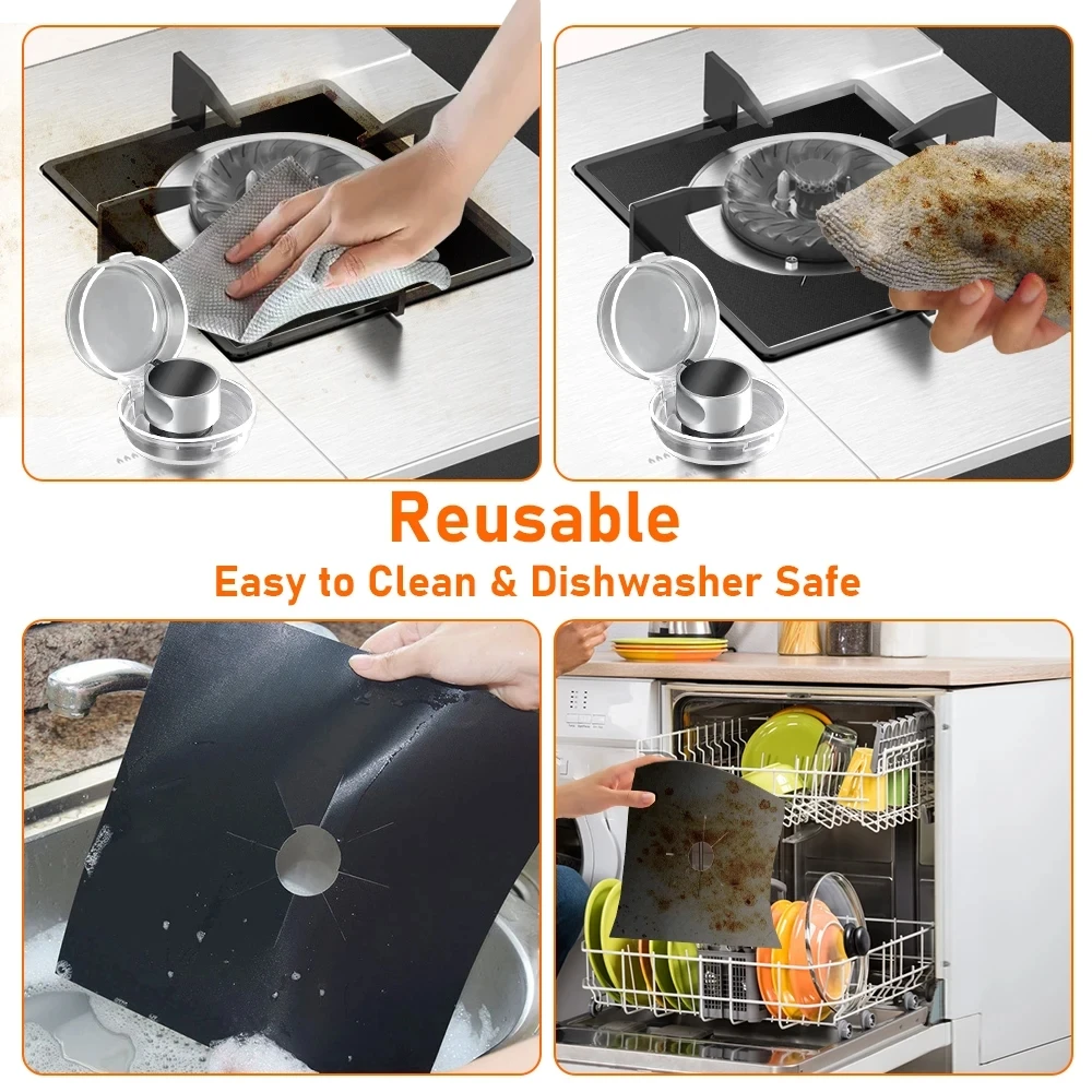 Stove Protector Cover Liner Gas Stove Protector Gas Stove Stovetop Burner Protector