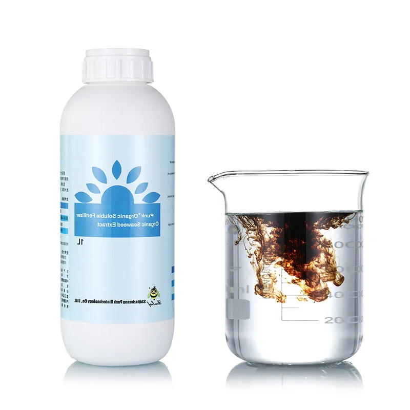 Sell at a low price seaweed extract liquid low price seaweed amino acid humic liquid 100% natural plant