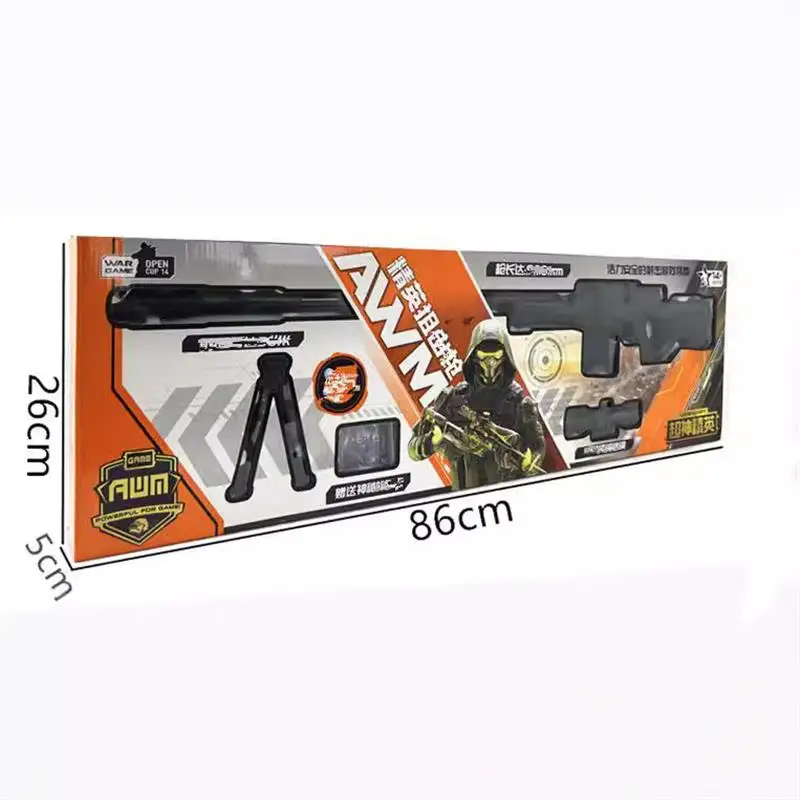 JiefanAWM children boys soft bullet model sniper gun stalls agency big gift toy manufacturers wholesale