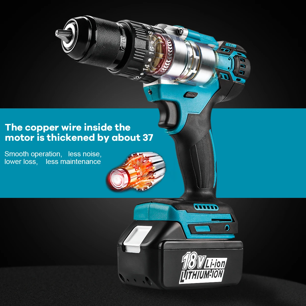 Body-only ODM/OEM Home Use New Drill 18V 20V Repair Kit Hand Electric Cordless Driver Drill impact drill