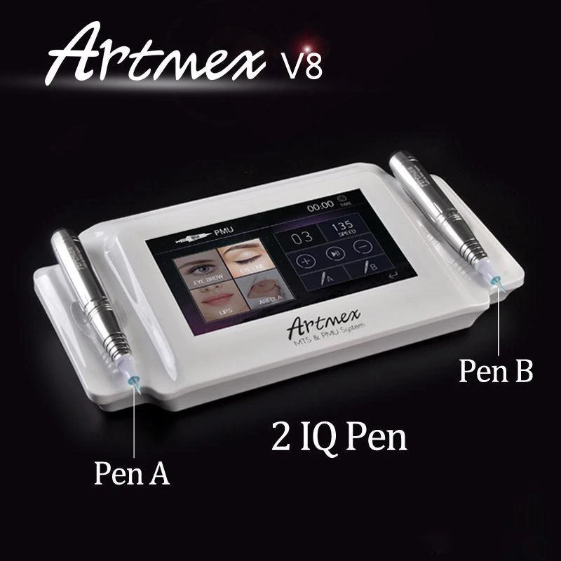 10 Speed Permanent Makeup Tattoo Machine Artmex v8 Makeup Machine for Eyebrow Lip Beauty