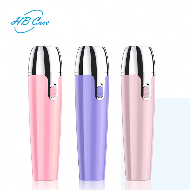 Лидер продаж Amazon, мини электронное безболезненное ручное женское удаление волос на лице, электрическое удаление волос