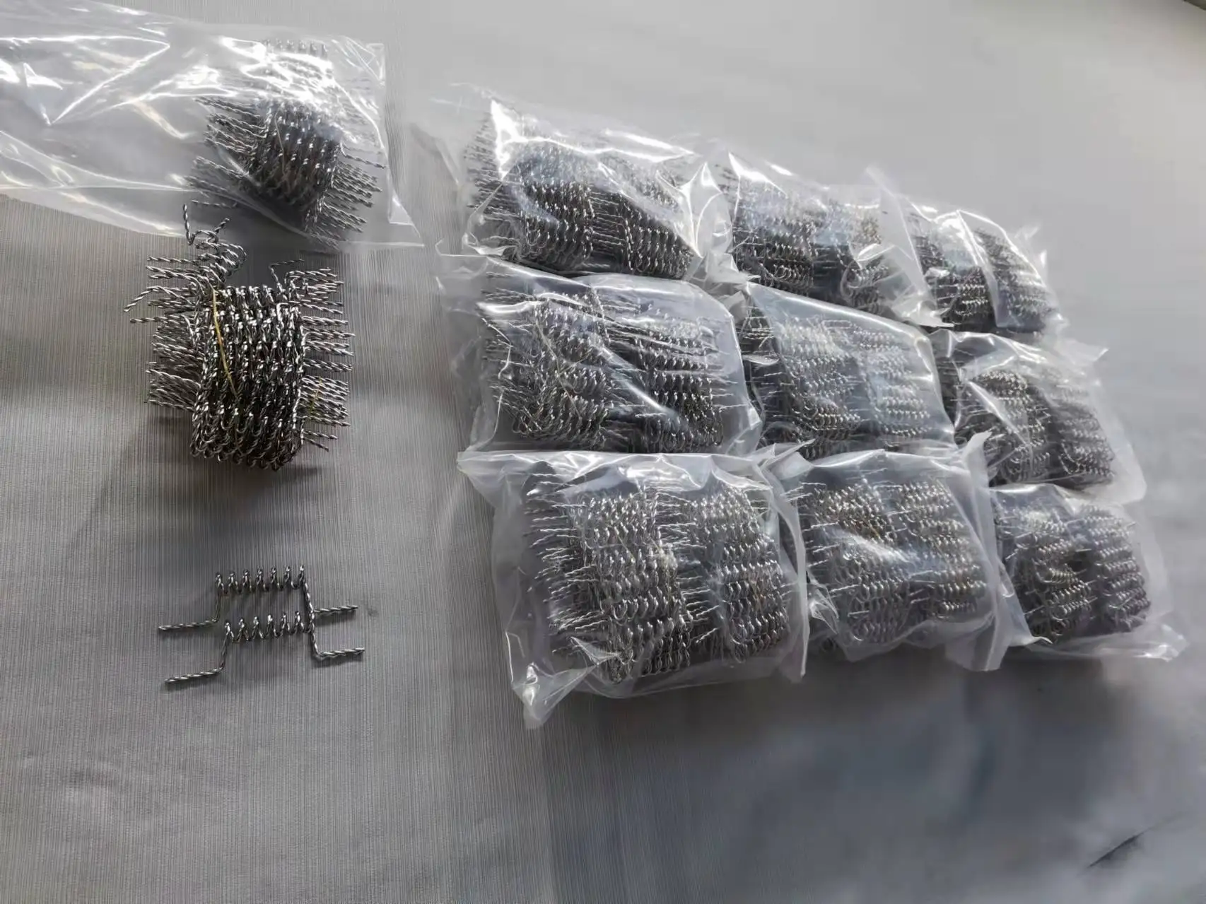 Tungsten wire filament twisted tungsten basket wire  heating elements for furnace Sale twisted tungsten wire