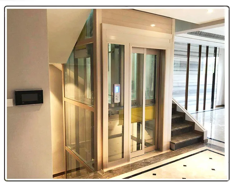 Good Quality Hydraulic Personal Passenger Elevators Hot Selling Home Lift Panoramic Indoor Outdoor Lift