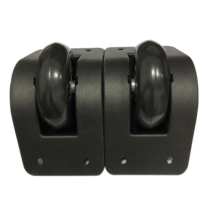 JX9164-1A casters laptop trolley roller  bag accessories  plastic cloth luggage tpe wheels parts