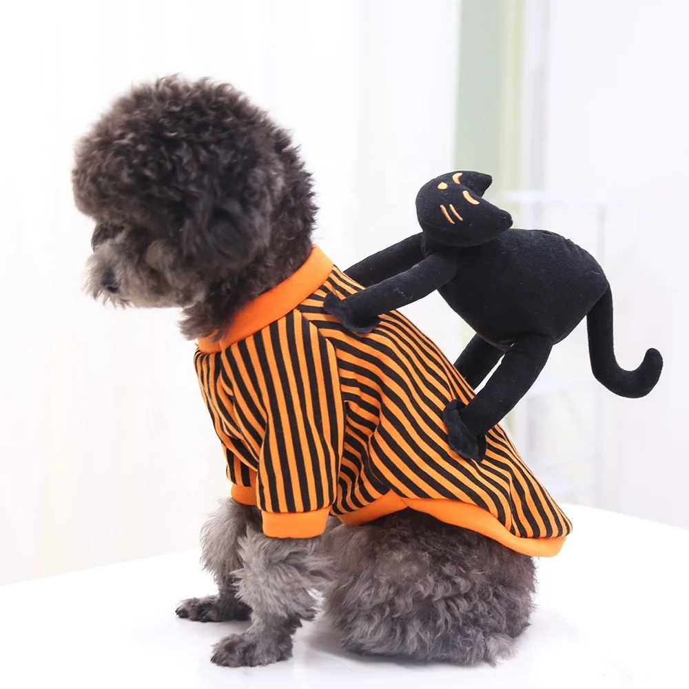 2021 Custom Halloween Cosplay Pet Cat Suit Apparel Clothes Jumpsuits Accessories Decorations Costume  Pet Cloth