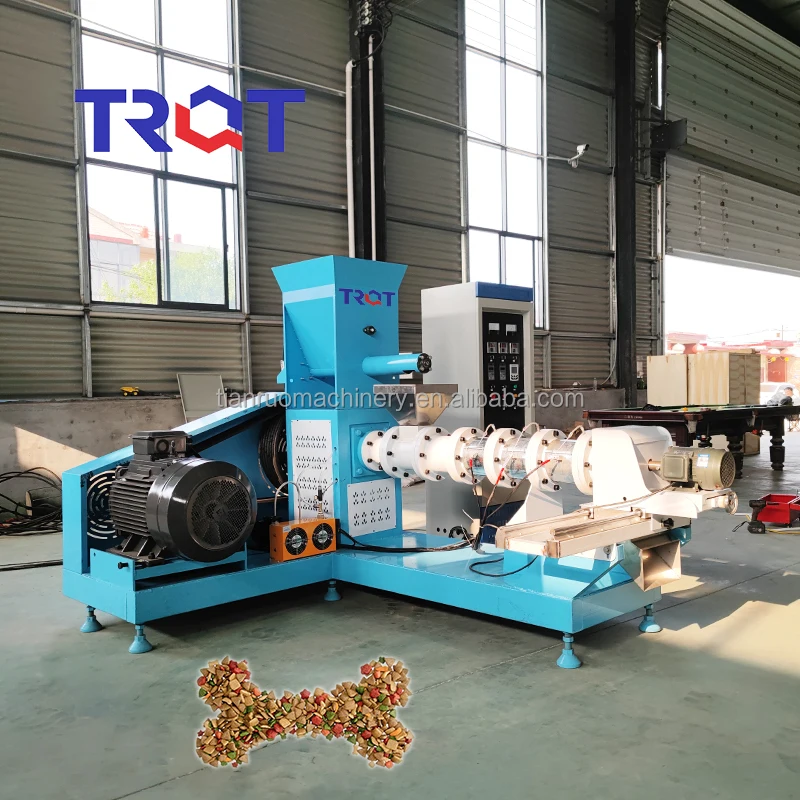 Aquatic Crab tortoise animal snack feed pellet machine floating fish feed extruder cat food feed extruder puffing machine