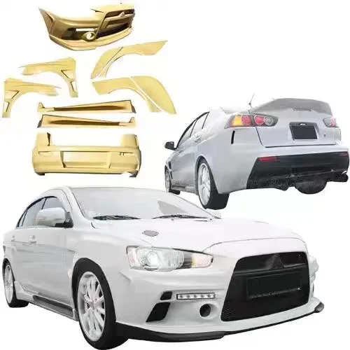 2010-2015 For Mitsubishi  Lancer hl wide body kit Set of 10 pieces