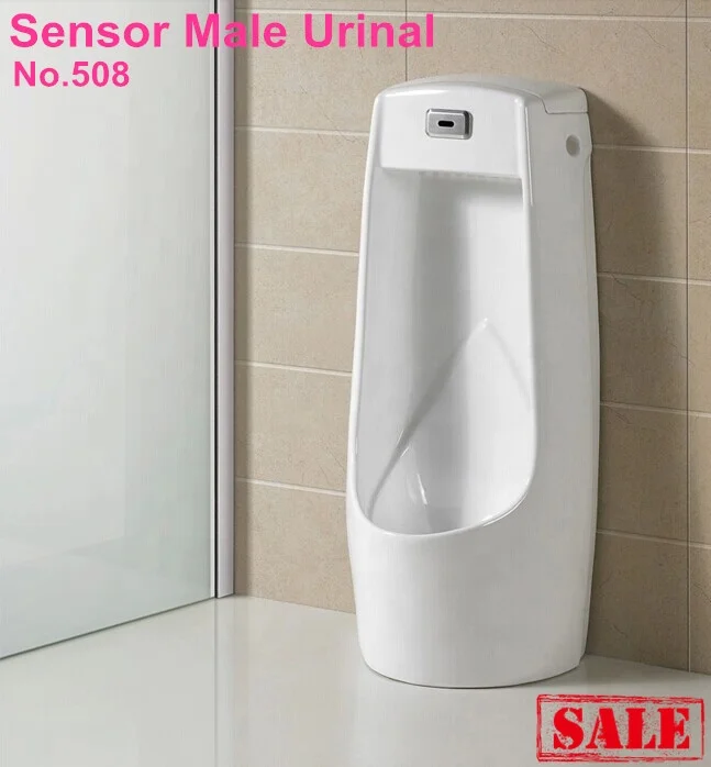 508 floor standing big size sensor urinal design