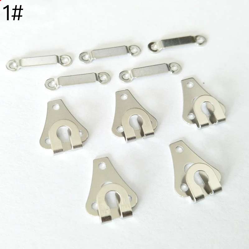 Closure Brass Custom Metal Pants Closure Trouser Hook And Bar For Pants