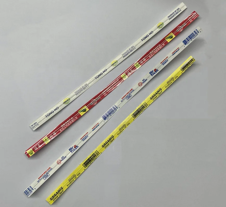 Horticulture New Product Vegetable and Fruit Twist Tie Customized printed Vegetables package