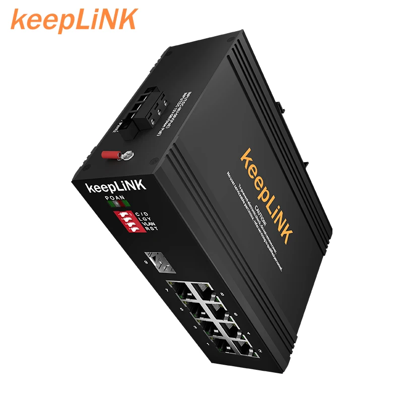 Сетевой коммутатор PoE на 8 портов, 1000 м, 48 В/52 В постоянного тока по заводской цене