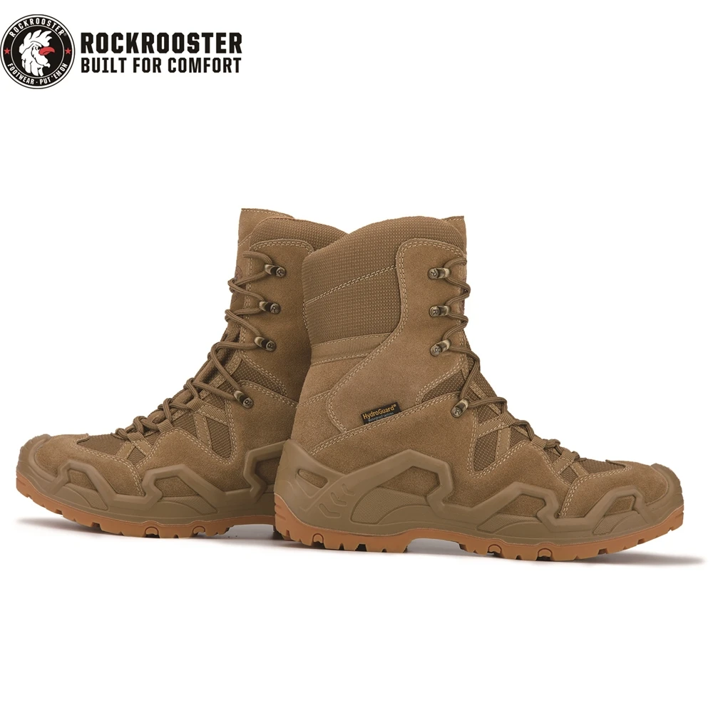 Hot selling cold weather tactical leather for men Brand new shoes camouflage boot with high quality Rockrooster american