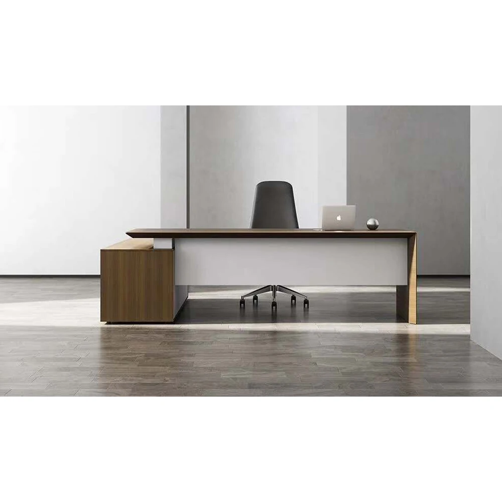 OEM high quality 1 piece modern luxury ceo wooden executive table office desk