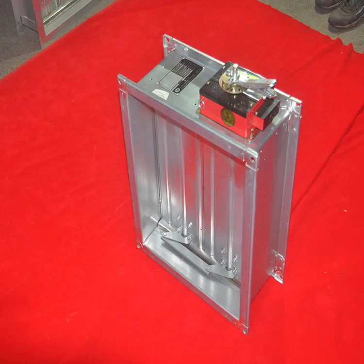 High Quality Factory motorized damper hvac smoke fire damper Smoke exhaust valve