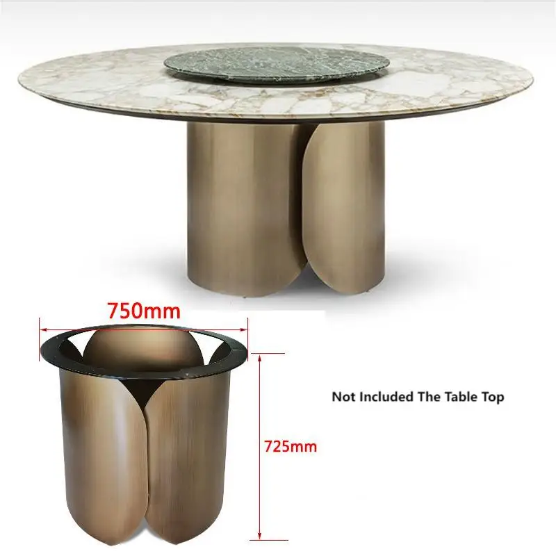 Fashional Furniture leg Home Coffee Dinning Room Office pied de table Dining Gold Stainless Steel Table Legs