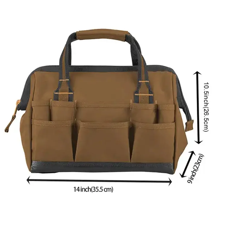 Mydays Custom Logo Repair Tools Duffel Bag Work Heavy Duty Tool Storage Bag For Electrician Plumber