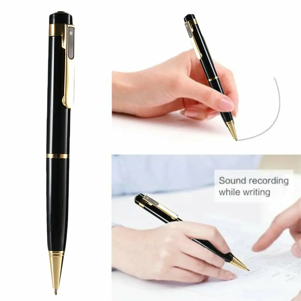 HD 1080P Mini meeting Pen Hidden Spy Camera pocket Nanny Video Recorder