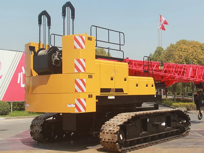 Brand New 60m Lifting 130 Ton Crawler Crane SCC1300TB Crawler Telescopic Arm Crane with Spare Parts for Hot Sale