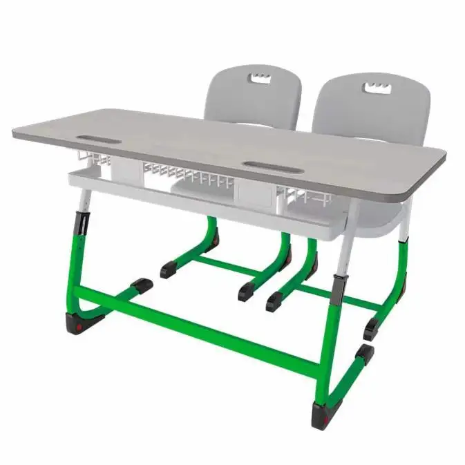 School classroom reading desk for primary and secondary school students training double desk chair cover tutorial class desks