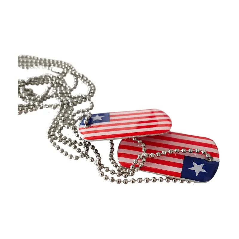 Классический дизайн, 50*29 мм, все цвета в наличии, лазерная гравировка, Пользовательский логотип, низкий минимальный объем заказа, металлическая бирка для собак из алюминиевого сплава, идентификационная бирка