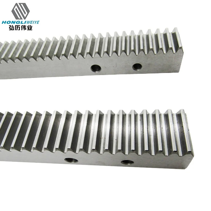 Module 1.5 gear cnc helical rack and pinion round helical gear rack