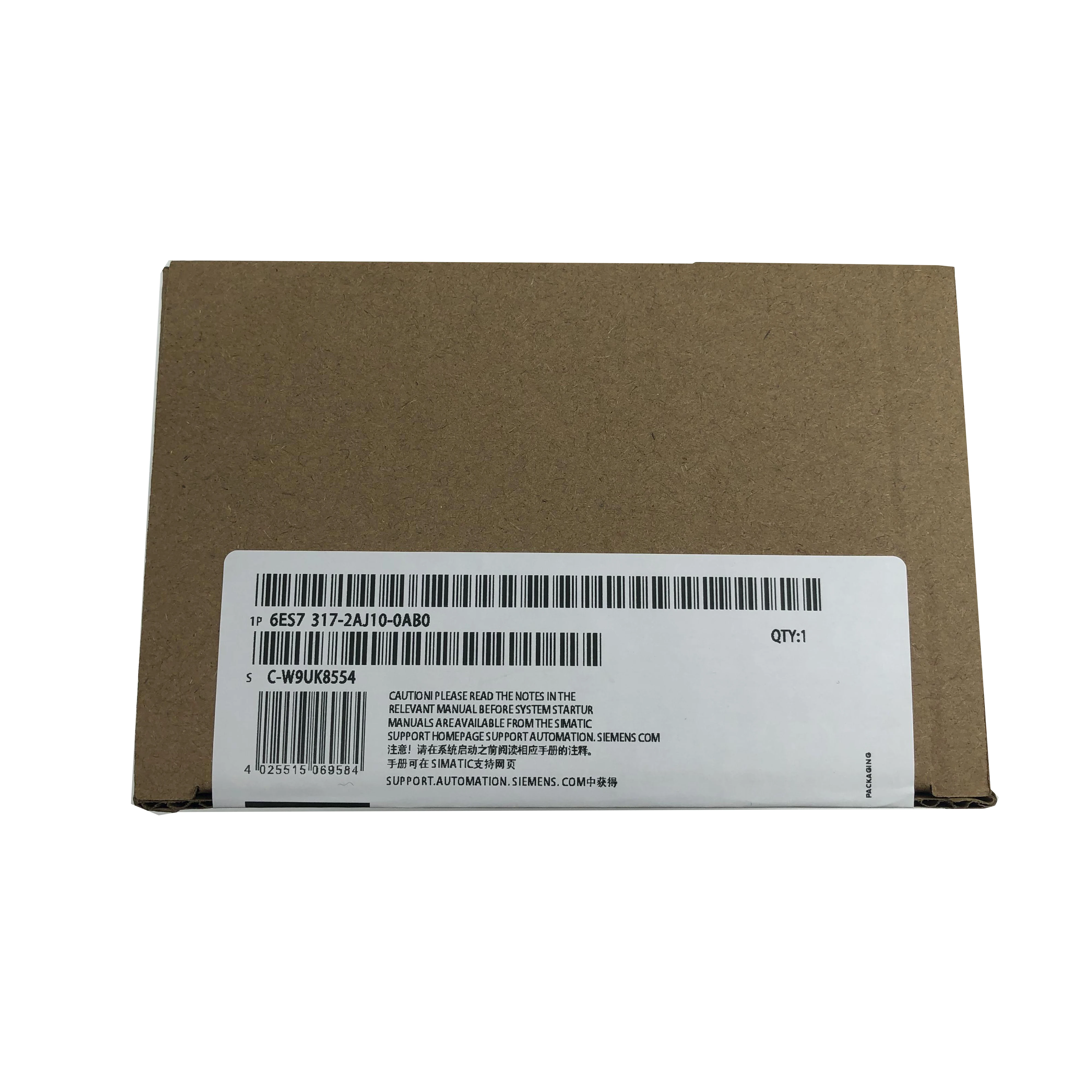 Новый оригинальный 6ES7317-2AJ10-0AB0 6es73172aj100ab0 SIMATIC S7-300 процессор в наличии на складе