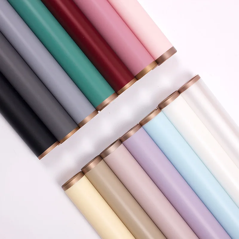 
Waterproof Flower Wrapping Paper Phnom Penh Matte Paper Translucent Material Gift Packaging Materials Factory Wholesale 