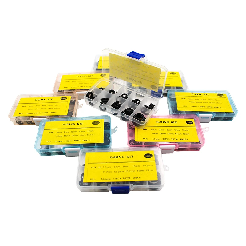 HUAHENG Type O sealing ring line diameter 1/1.2/1.5/1.8/1.9/2.4/2.65/3.1 mm suit repair box