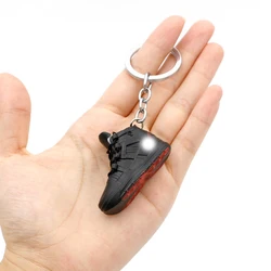 Wholesale basketball 3D Mini Sneakers AJ shoes  Keychain Model cute keychains with box