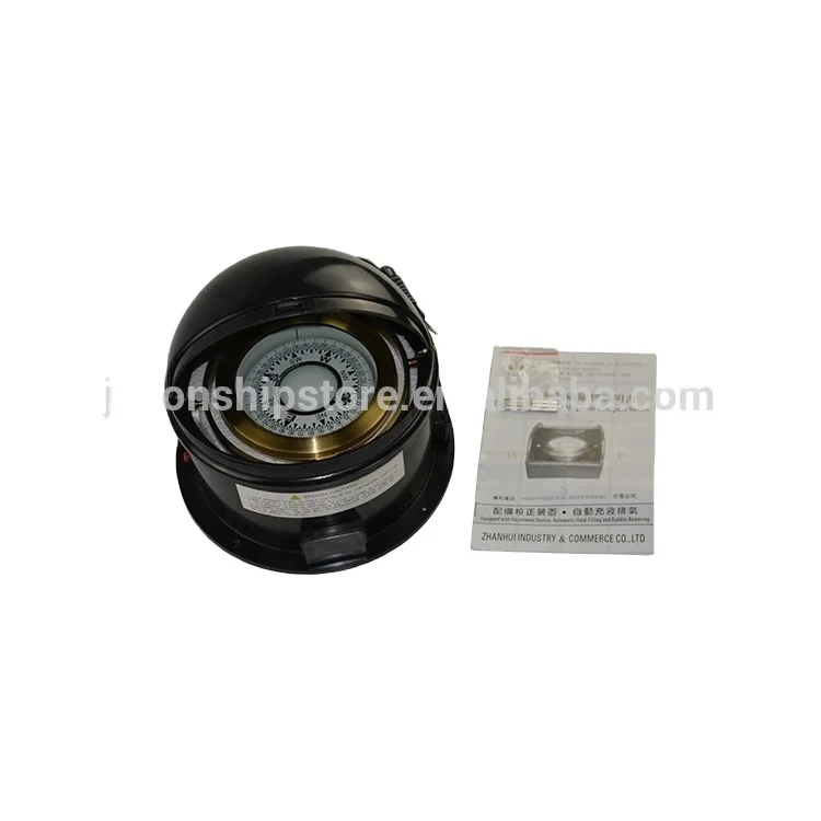 Marine Lifeboat Compass brass with plastic case and cover type 100mm