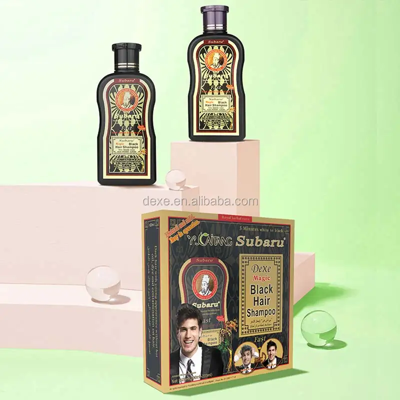 container selling 200ml subaru black hair shampoo subaru hair color shampoo